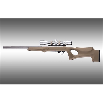 Picture of Hogue Ruger 10-22 Tactical Thumbhole Rubber OverMolded Stock 22370