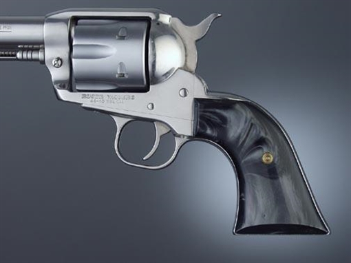 Picture of Hogue Ruger Blackhawk/Vaquero Black Pearl Cowboy Panels 83170