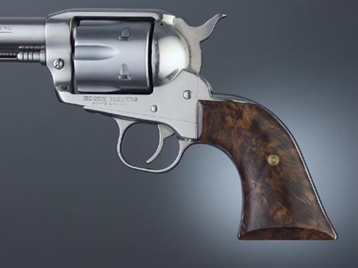 Picture of Hogue Ruger Blackhawk/Vaquero Walnut Classic Cowboy Action Wood Grips 83670