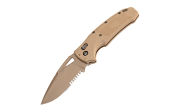 Picture of Hogue Hogue Sig Sauer K320 M17 Folding Knife Coyote Tan 3.5 in. Able Lock Drop Point 36373
