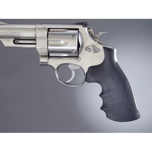 Picture of Hogue Monogrip Black Rubber with Finger Grooves for S&W N Frame with Square Butt 29000