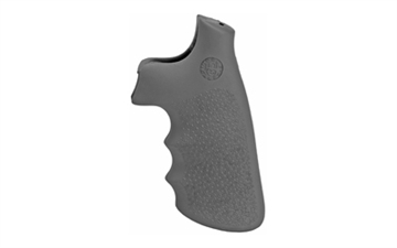 Picture of Hogue Conversion Grip Pistol Grip w/ Finger Grooves Black Overmolded Rubber Fits S&W K/L/N/X/Z Frame 19022