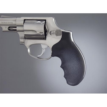 Picture of Hogue OverMolded Monogrip Black Rubber with Finger Grooves for Taurus 85 67000