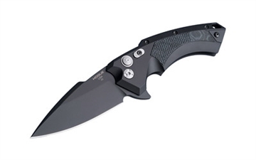 Picture of Hogue X5, Folding Knife, CPM154 / Black, Plain, Folder, Spear Point, 3.5", Aluminum / G-Mascus Black G10 Insert 34579