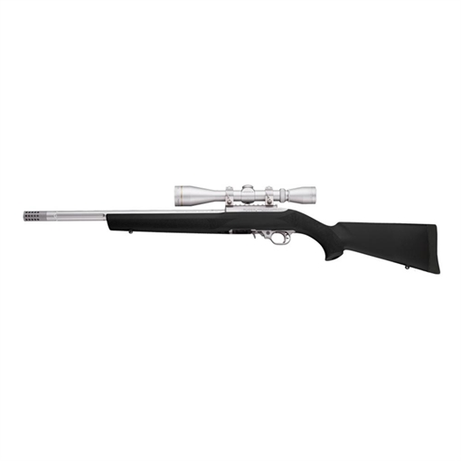 Picture of Hogue Youth Overmolded Rubber Stock for Ruger 10/22 .920 Dia. Barrel Channel Black 22050 743108220504
