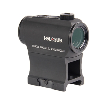 Picture of Holosun 403 Black Anodized 1 x 20 mm 2 MOA Red Dot HS403B