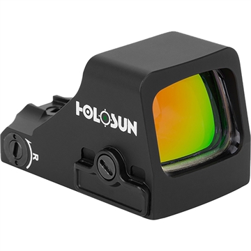Picture of Holosun Technologies 407K-X2 Green Dot, Black Color, Side Battery, 6 MOA Dot HE407K-GR X2 HE407KGRX2