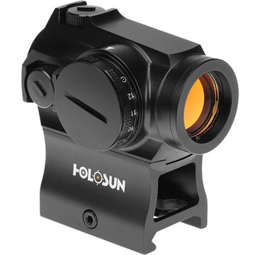 Picture of Holosun 503 Black Anodized 1 x 20mm 2 MOA Gold Dot/65 MOA Circle Multi Reticle HE503RGD