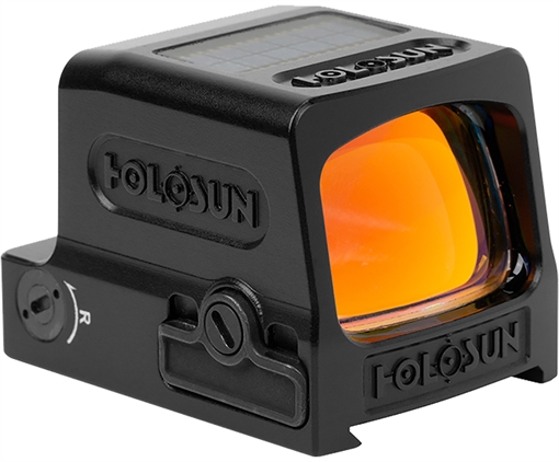 Picture of Holosun Technologies 509T X2 Green Dot, Multi-Reticle System (MRS) 32 MOA Circle and 2 MOA Dot, 2 MOA Dot, 32 MOA Circle Black, Solar Failsafe, Shake Awake, Black, Titanium, Includes RMR Adapter Plate (Not compatible with ZEV or Shadow Systems) HE509T-GR X2 HE509TGR X2