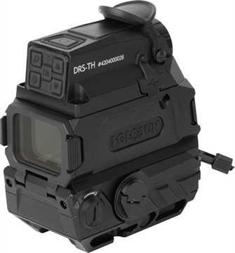 Picture of Holosun Technologies DRS Thermal, Reflex Red Dot Sight with Thermal Imaging Capability, 8X Digital Zoom (1X/3X/5X), 2 MOA Dot with 65 MOA Circle, 1024x768 Resolution Display at 50FPS, 18350 Battery with USB-C Charging Port, Anodized Finish, Black DRS-TH DRSTH