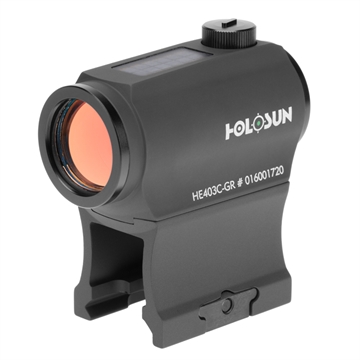 Picture of Holosun 403 Black Anodized 1 x 20 mm 2 MOA Green Dot HE403CGR