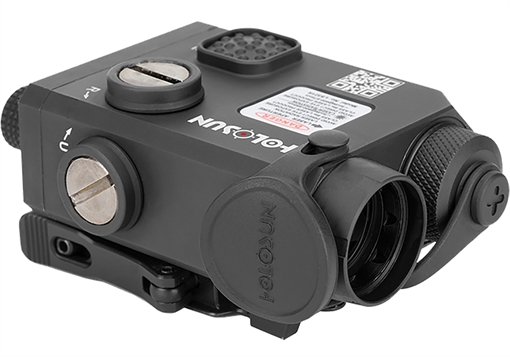 Picture of Holosun Matte Black Green Laser & IR Pointer/Illuminator Coaxial Dual Laser LS321G