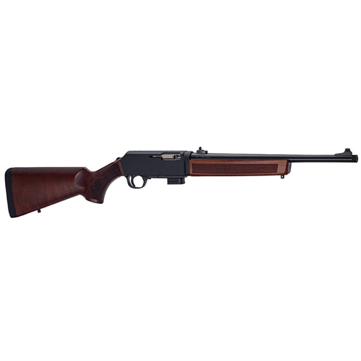 Picture of Henry Repeating Arms Homesteader, Semi-automatic, Rifle, 9mm, 16.37" Barrel, Threaded 1/2x28, Walnut Stock, Anodized Finish, Black, Drilled and Tapped for Optic Rail, Ghost Ring Sights, (1)-5 Round Magazine, (1)-10 Round Magazine H027-H9 H027H9