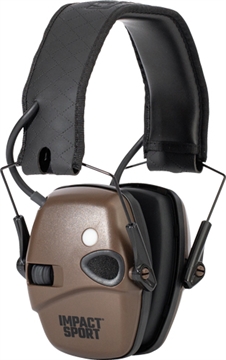 Picture of Howard Leight Impact Sport Shooting Electronic Ear Muffs with Bluetooth 21dB Charcoal Grey R-02547