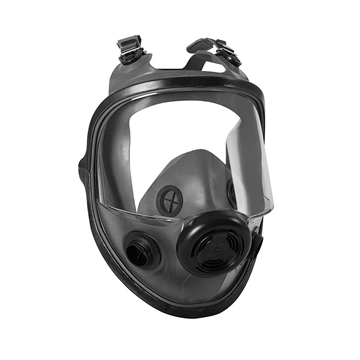 Picture of Honeywell North 5400 Series Full Face Respirator Mask with Dual Cartridge Connectors for N Series Filters M/L 54001