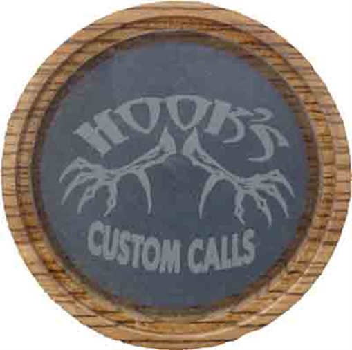Picture of HOOK'S CUSTOM CALLS EXTERMINTR ZEBRA WOOD POT/CRYSTAL GLASS< EC