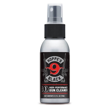 Picture of Hoppe's Black Gun Cleaner Removes Oil Grease & Dirt 2.50 oz. Aluminum Pump Bottle HBC2