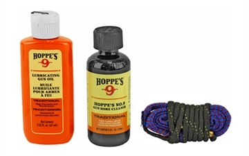 Picture of HOPPES 123 DONE KIT .22 CAL PISTOL CLAM PACK NO. 9 BORESNAKE OIL ( 6 PER CASE ) 110022