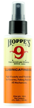 Picture of Hoppe's No. 9 Lubricating Oil 4 oz. Pump Bottle 1004