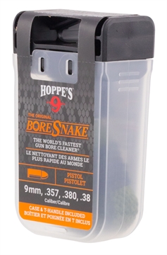 Picture of BoreSnake BoreSnake, Bore Cleaner, For 9MM/380 Caliber Pistols, Storage Case With Handle 24002D