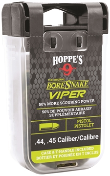 Picture of BoreSnake BoreSnake Viper, Bore Cleaner, For 44/45 Caliber Pistols, Storage Case With Handle 24004VD