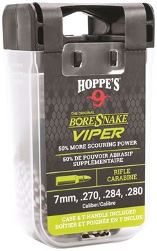 Picture of BoreSnake BoreSnake Viper, Bore Cleaner, For .270 Caliber/7MM Rifles, Storage Case With Handle 24014VD