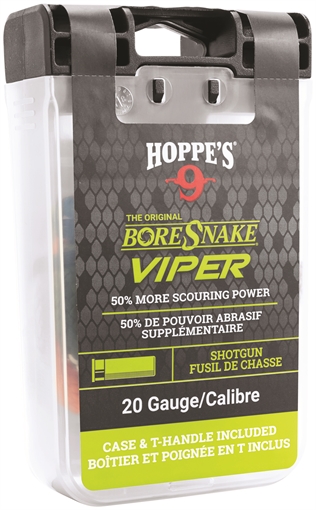 Picture of BoreSnake BoreSnake Viper, Bore Cleaner, For 20 Gauge Shotguns, Storage Case With Handle 24033VD