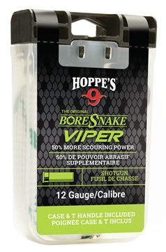 Picture of BoreSnake BoreSnake Viper, Bore Cleaner, For 12 Gauge Shotguns, Storage Case With Handle 24035VD