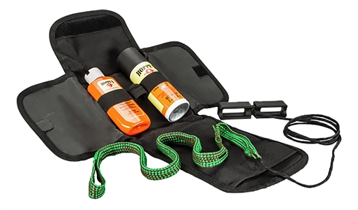 Picture of Hoppe's BoreSnake Soft Sided Cleaning Kit 357 / 380 Cal / 9mm Pistol (Clam Package) 34002