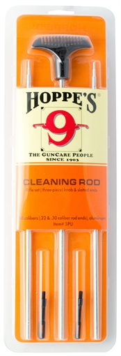 Picture of Hoppe's Rifle Cleaning Rod Multi-Caliber 34.50" w/ Swivel Handle 3PU