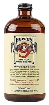 Picture of Hoppe's No. 9 Bore Cleaner Removes Carbon Powder & Lead Fouling Child Proof Cap 1 Quart (32 oz.) Bottle 932