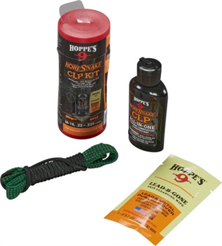 Picture of HOPPES BORESNAKE CLEANING KIT COMBO W/CLP .22/.223 RIFLE< 210556