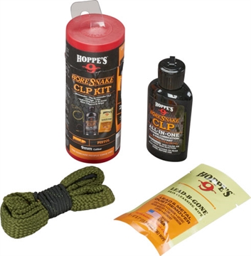 Picture of HOPPES BORESNAKE CLEANING KIT COMBO W/CLP 9MM PISTOL 210009