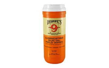 Picture of HOPPES LUBRICATING GUN OIL FIELD WIPES 6IN X 7IN 60 PER CONTAINER ( 6 PER CASE ) 9GO