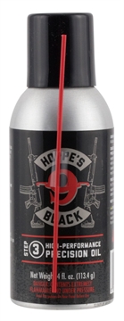 Picture of Hoppe's Black Precision Oil Lubricates and Protects Against Corrosion 4 oz. Aerosol Can with Extension Tube HBL4A