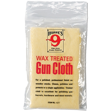 Picture of Hoppe's Wax Treated Cleaning Cloth 11" x 14" Resealable Bag 10 Per Pack 1217