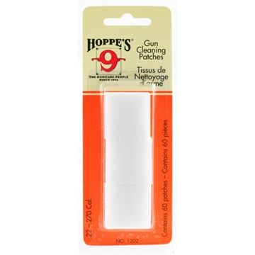 Picture of HOPPES CLEANING PATCHES 60 PER PACK ( EACH ) 22-270 CAL ( 10 PER CASE ) 1202EA
