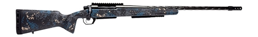 Picture of Horizon Firearms HRF-VP2-7PRC-22R Vandal Prime 2 7mm PRC 22" Black Chrome Chevron Fluted Threaded Barrel, Black Chrome Steel Receiver w/Picatinny Rail, Arca Rail Forend, Cobalt Basin Iota BKH Carbon F