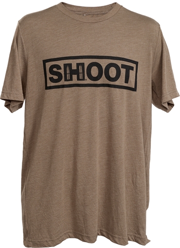 Picture of Hornady Shoot Brown Tri-Blend Short Sleeve XL 99606XL