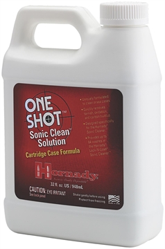 Picture of Hornady Hornady One Shot Sonic Clean Cartridge Solution 32 oz. 43355 043355