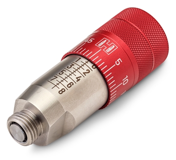 Picture of Hornady Bullet Seating Micrometer Red/Silver Compatible w/ All Hornady Seating Dies 044097