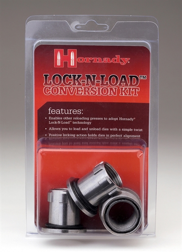 Picture of Hornady Lock-N-Load Conversion Kit Silver Multi Caliber Steel 044099
