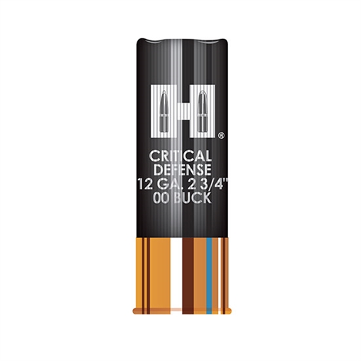 Picture of Hornady Hornady Critical Defense Buckshot Load 12 Gauge 2.75 in. 8 Pellets 00 Buck 10 rd. 86240