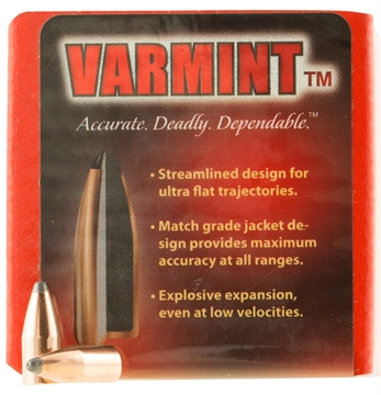 Picture of Hornady Traditional Varmint 22 Cal .224 45 gr Round Nose 100 Per Box/ 40 Case 2230