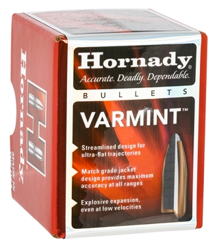 Picture of Hornady Traditional Varmint 22 Cal .224 55 gr Spire Point 100 Per Box/ 40 Case 2265