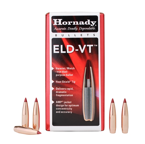 Picture of Hornady ELD-VT® 6.5MM (0.264'') 100GR POLYMER TIPPED BOATTAIL 100/BOX 26103