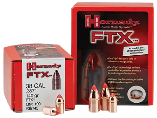 Picture of Hornady Hornady FTX Rifle Bullets 30 cal. .308 160 gr. FTX (30-30 Win.) 100 box 30395