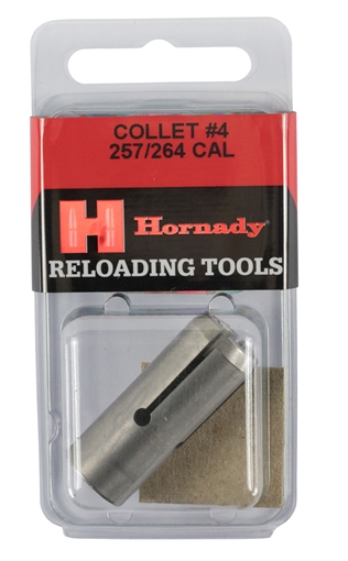 Picture of Hornady Cam Lock Bullet Collet #4 Silver 264 257 Cal Metal 392157