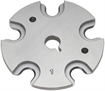 Picture of Hornady Lock-N-Load Shell Plate #45 Silver Multi Caliber Steel 392645