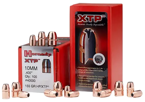 Picture of Hornady XTP 10mm Auto .400 180 gr Hollow Point 100 Per Box/ 15 Case 40040